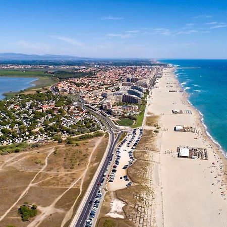 Appart T2 Calme - Centre De Canet - Parking - Clim Exterior foto