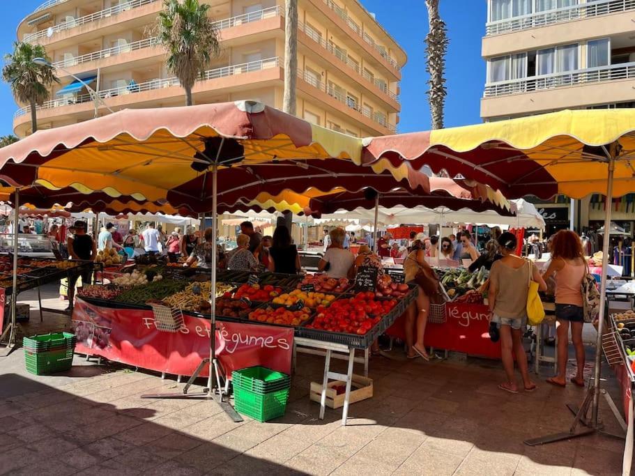 Appart T2 Calme - Centre De Canet - Parking - Clim Exterior foto